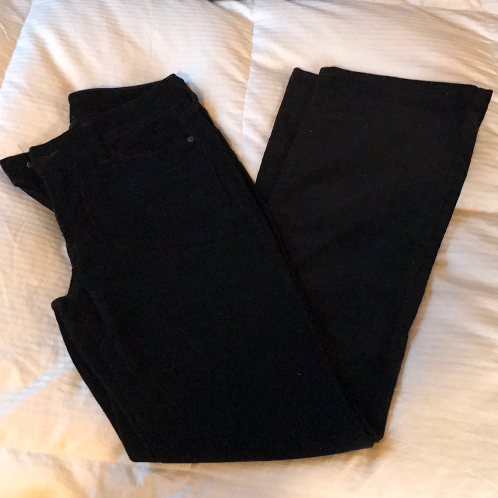 NYDJ Black corduroy pants
